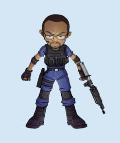 Zombie Killer (Agent Demetrius Stone) PVC Patch