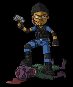 Agent Demetrius Stone (Professional Zombie Exterminator) PVC Patch