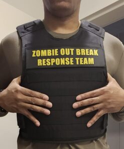 #ZORT - Zombie Outbreak Response Team Yellow PVC Patch