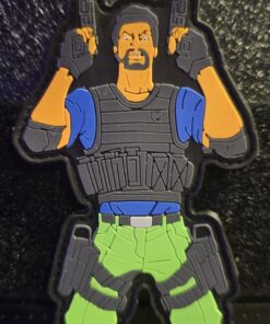Zombie Head Hunter PVC Patch