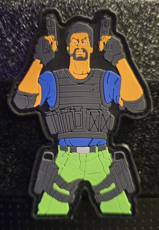 Zombie Head Hunter PVC Patch