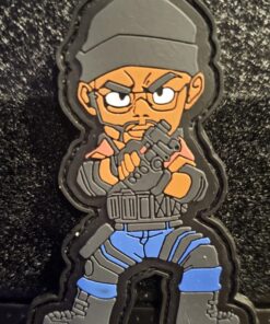 Agent Demetrius Stone (Blazin' Zombie Exterminator) PVC Patch (Copy)