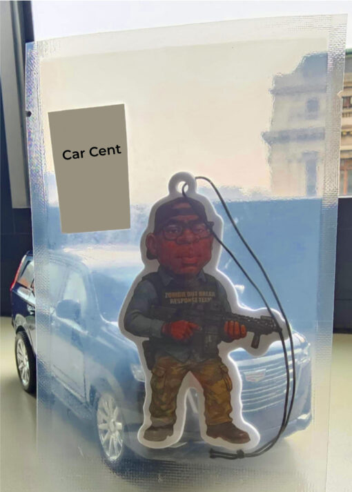 Zombie Head Hunter Car Air Freshener (Car Scent) - Image 2