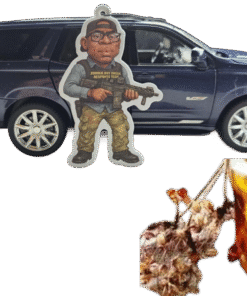 Zombie Head Hunter Car Air Freshener (Musk)